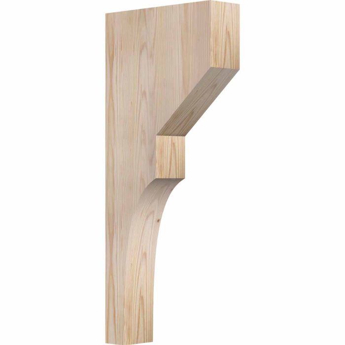 Ekena Millwork 3-1/2"W X 12"D X 12"H Monterey Smooth Corbel - Image 6
