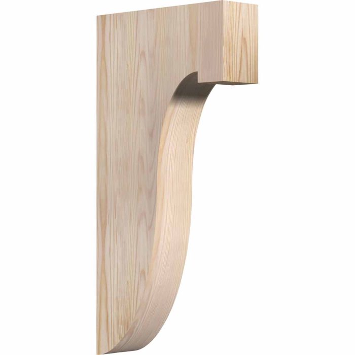 Ekena Millwork 3-1/2"W X 12"D X 12"H Del Monte Smooth Corbel - Image 8