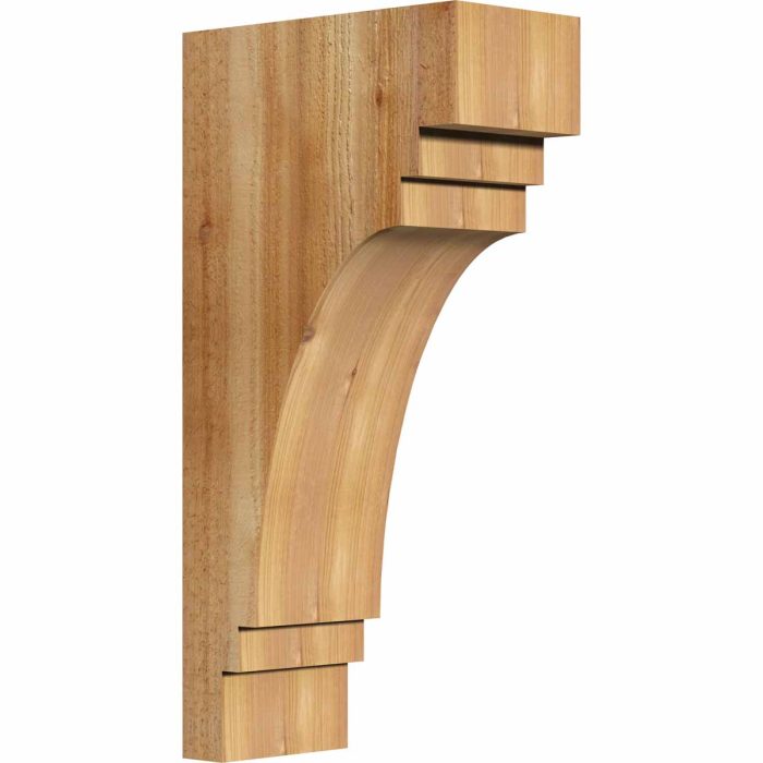 Ekena Millwork 6"W X 12"D X 12"H Pescadero Rough Sawn Corbel - Image 3