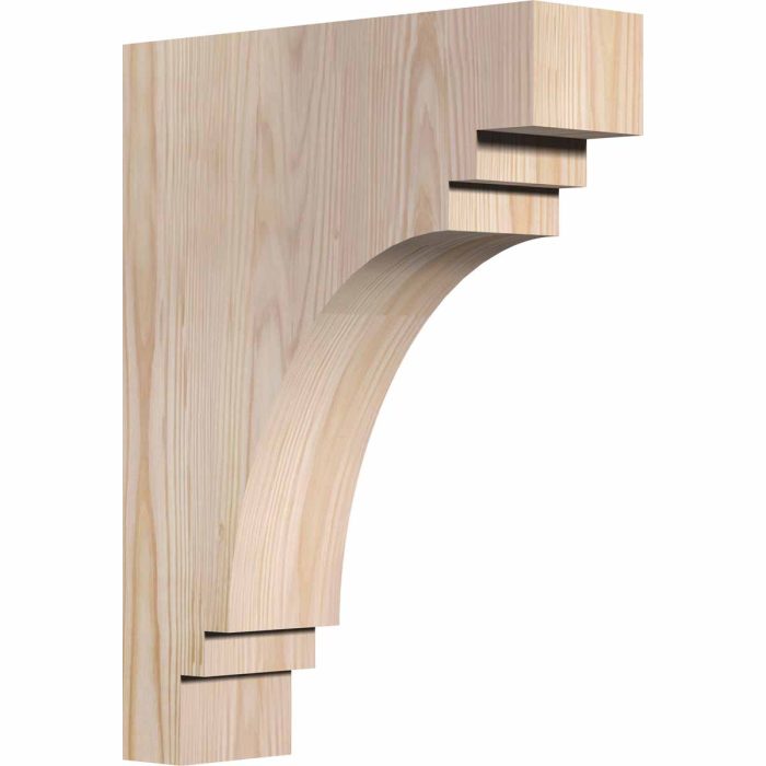 Ekena Millwork 3-1/2"W X 12"D X 12"H Pescadero Smooth Corbel - Image 9