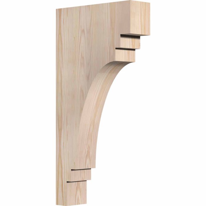 Ekena Millwork 3-1/2"W X 12"D X 12"H Pescadero Smooth Corbel - Image 7