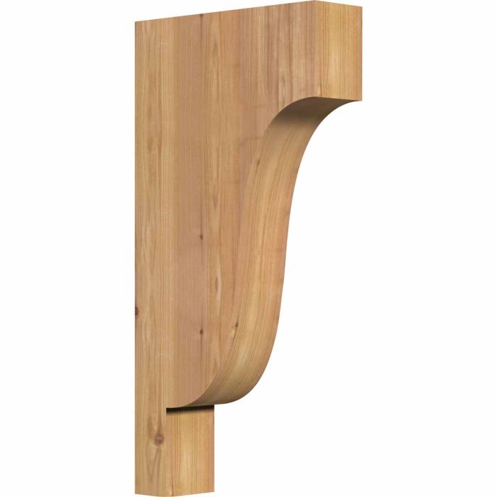 Ekena Millwork 3-1/2"W X 12"D X 12"H Newport Smooth Corbel - Image 3