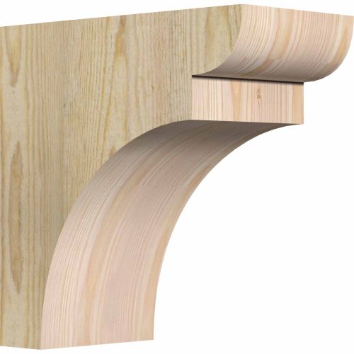 Ekena Millwork 6"W X 12"D X 12"H Yorktown Rough Sawn Corbel