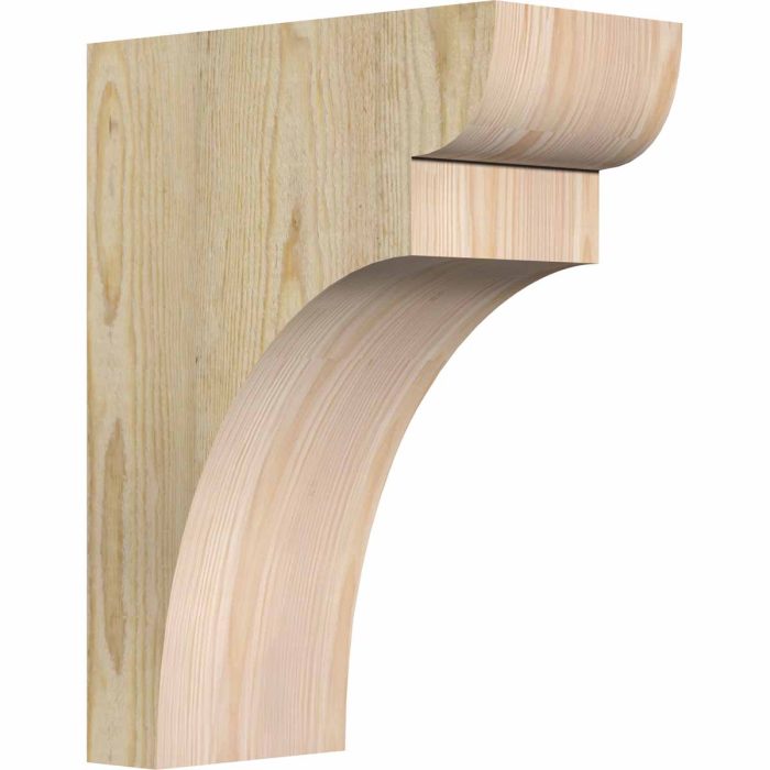 Ekena Millwork 6"W X 12"D X 12"H Yorktown Rough Sawn Corbel - Image 10