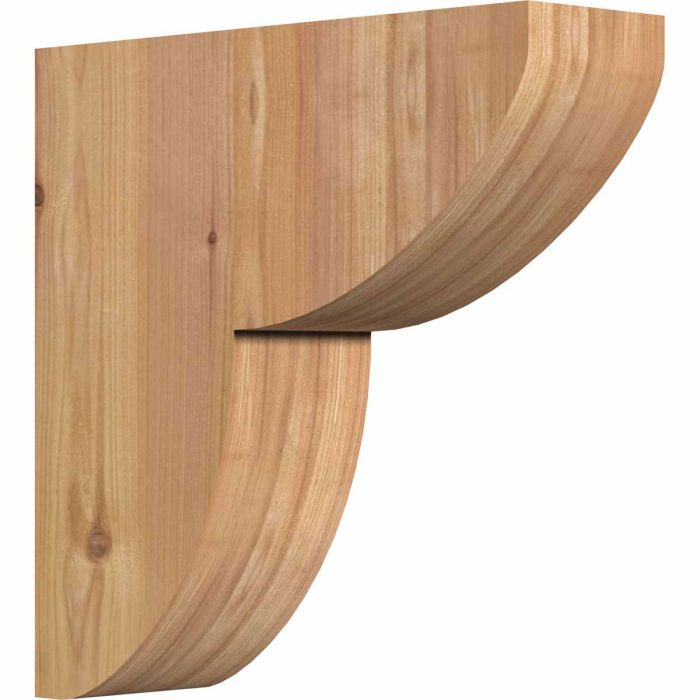 Ekena Millwork 3-1/2"W X 12"D X 12"H Crestline Smooth Corbel - Image 5