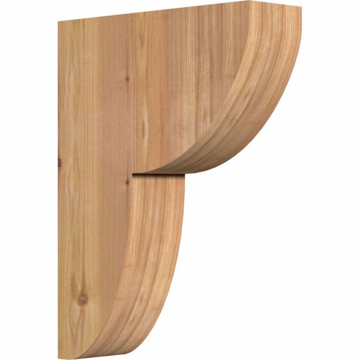 Ekena Millwork 3-1/2"W X 12"D X 12"H Crestline Smooth Corbel - Image 4