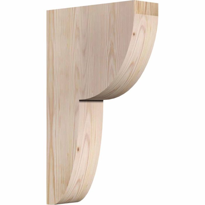 Ekena Millwork 3-1/2"W X 12"D X 12"H Crestline Smooth Corbel - Image 8