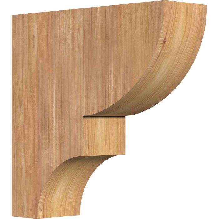 Ekena Millwork 3-1/2"W X 12"D X 12"H Ridgewood Smooth Corbel - Image 6