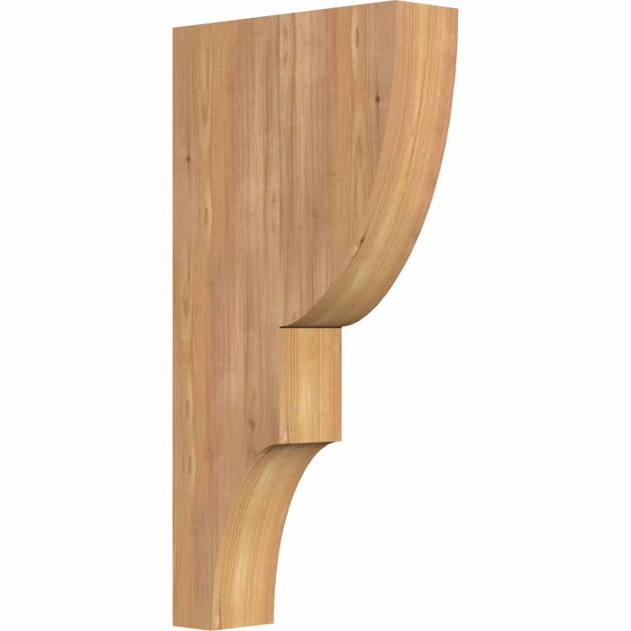 Ekena Millwork 3-1/2"W X 12"D X 12"H Ridgewood Smooth Corbel - Image 3