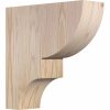 Ekena Millwork 3-1/2"W X 12"D X 12"H Ridgewood Smooth Corbel