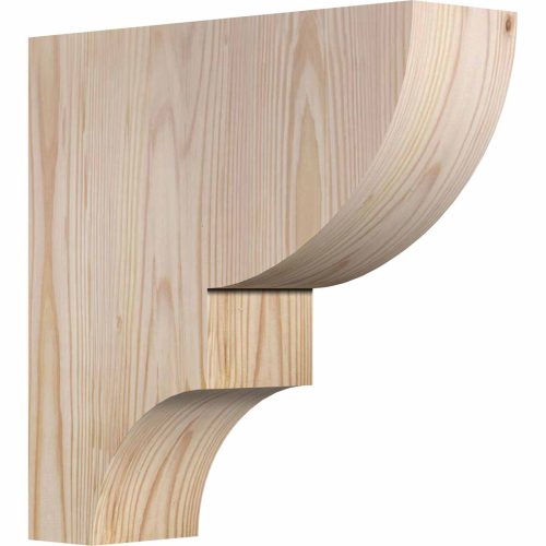 Ekena Millwork 3-1/2"W X 12"D X 12"H Ridgewood Smooth Corbel