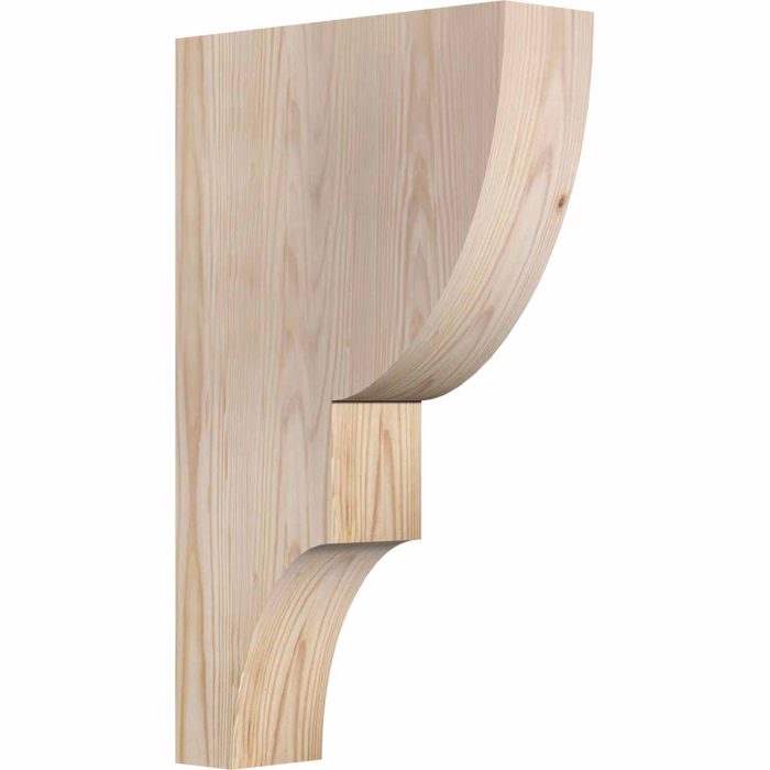 Ekena Millwork 3-1/2"W X 12"D X 12"H Ridgewood Smooth Corbel - Image 9