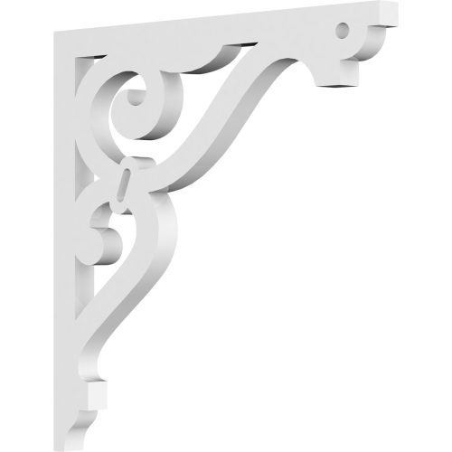 Ekena Millwork 5/8"W X 10"D X 10"H Finley Architectural Grade PVC Bracket