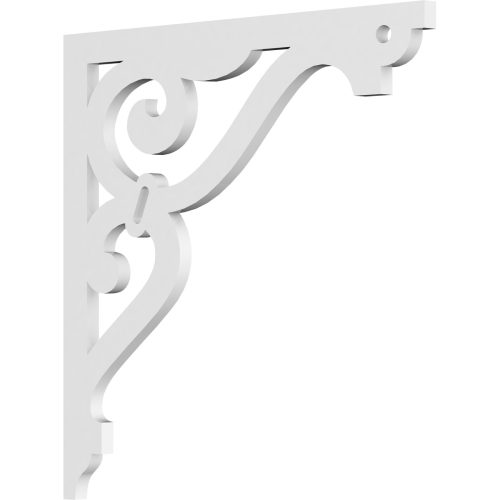 Ekena 5/8"W X 18"D X 18"H Finley Architectural Grade PVC Bracket
