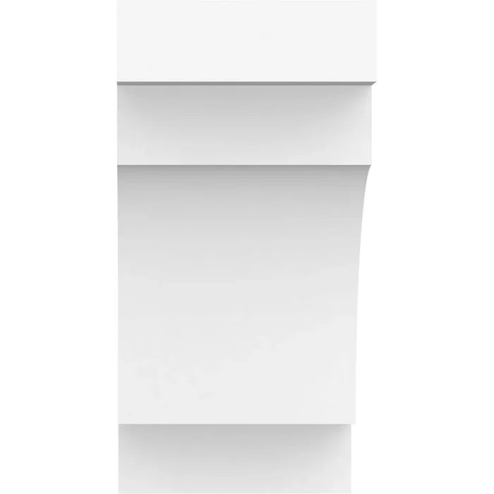 Ekena Millwork Standard Mediterranean Architectural Grade PVC Rafter Tail - Image 2