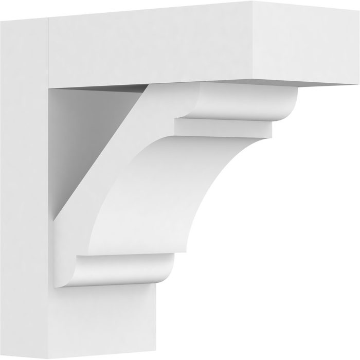 Ekena Millwork Architectural Grade Standard Olympic PVC Bracket - Image 7