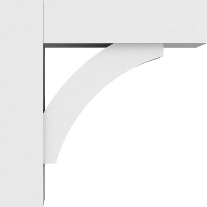 Ekena Millwork Architectural Grade Standard Thorton PVC Bracket - Image 7