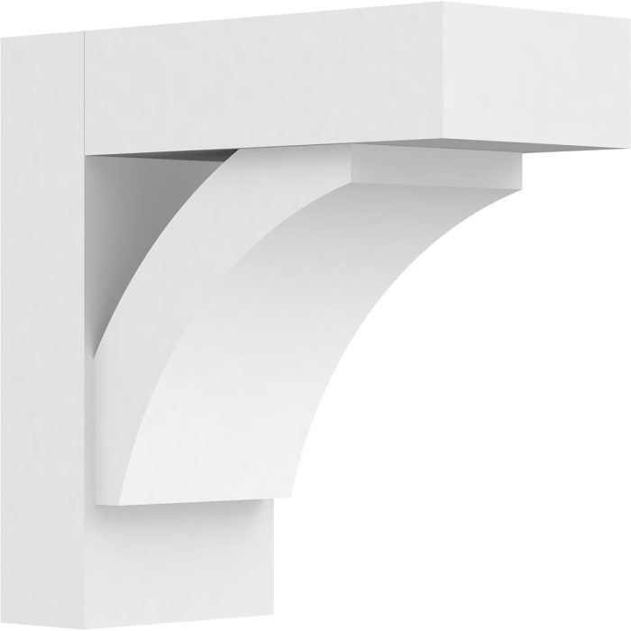 Ekena Millwork Architectural Grade Standard Thorton PVC Bracket - Image 6