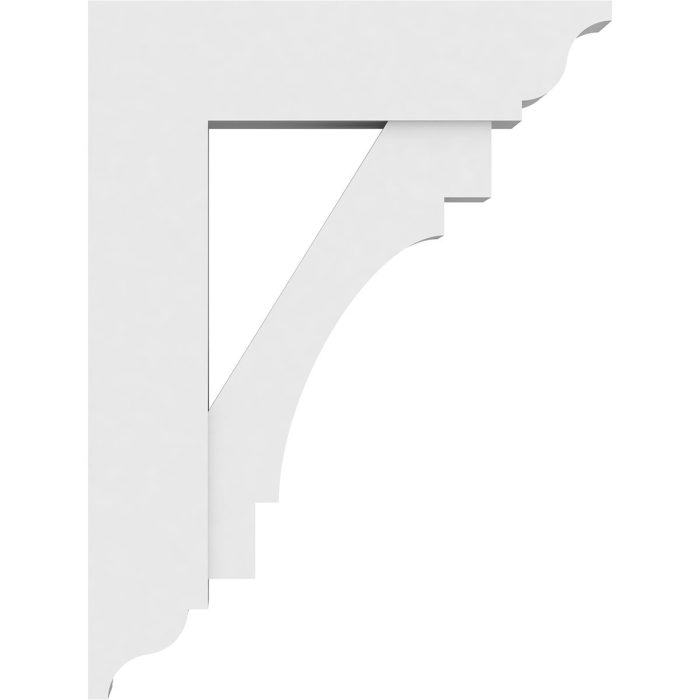 Ekena Millwork Standard Merced Architectural Grade PVC Bracket - Image 7