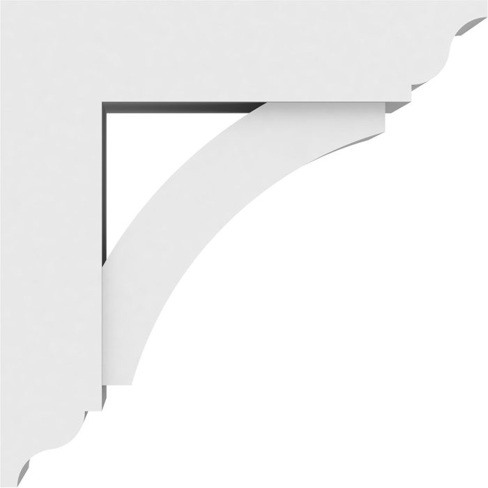 Ekena Millwork Architectural Grade Standard Thorton PVC Bracket - Image 3