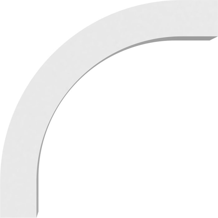 Ekena Millwork Standard Heritage Architectural Grade PVC Knee Brace - Image 2