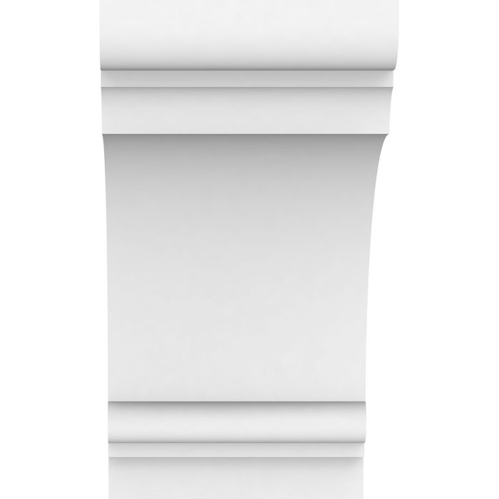Ekena Millwork Standard Hughes Architectural Grade PVC Bracket - Image 3
