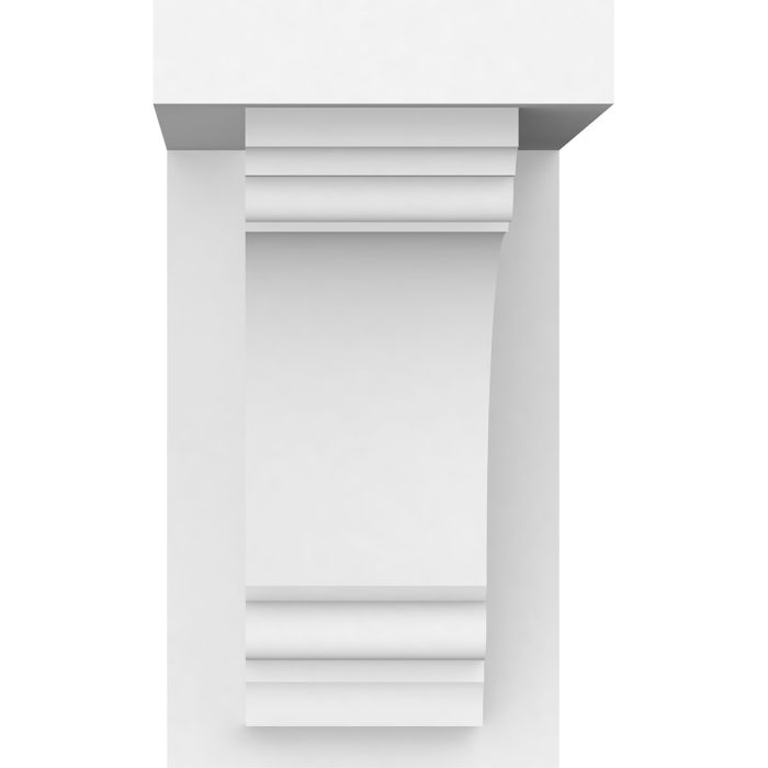 Ekena Millwork Standard Warren Architectural Grade PVC Bracket - Image 2