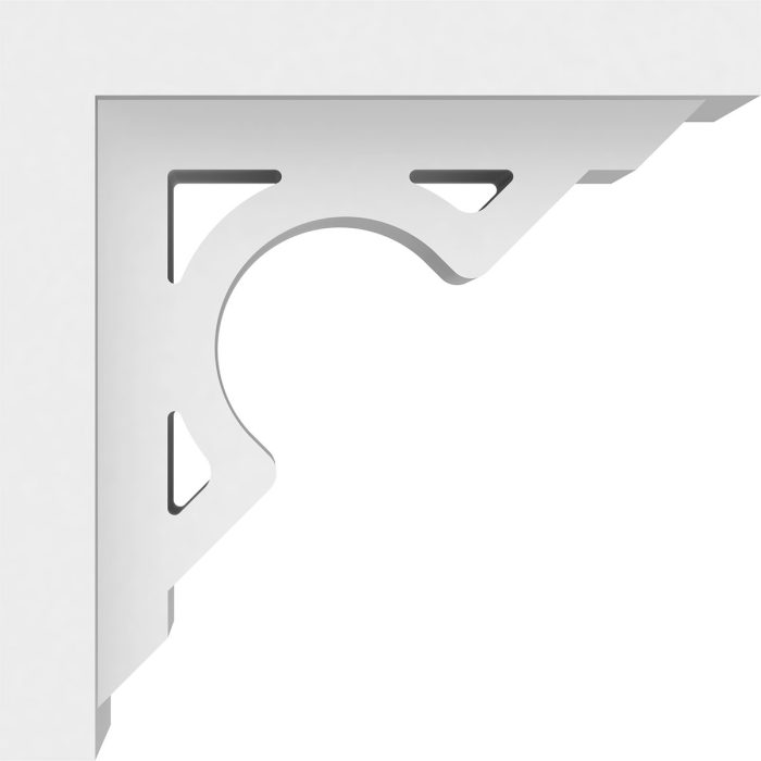 Ekena Millwork Standard Sheridan Architectural Grade PVC Bracket - Image 3