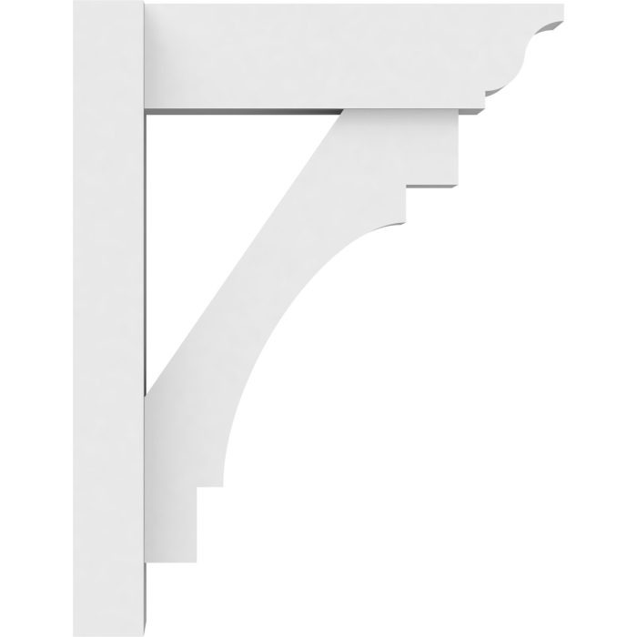 Ekena Millwork Merced Architectural Grade PVC Outlooker With Traditional Ends - Image 2