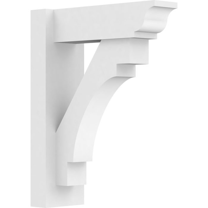 Ekena Millwork Merced Architectural Grade PVC Outlooker With Traditional Ends