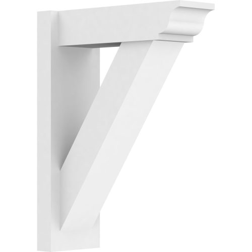 Ekena Millwork Traditional Architectural Grade PVC Outlooker With Traditional Ends