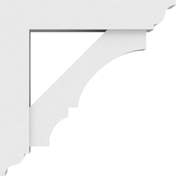 Ekena Millwork Standard Balboa Architectural Grade PVC Bracket - Image 3