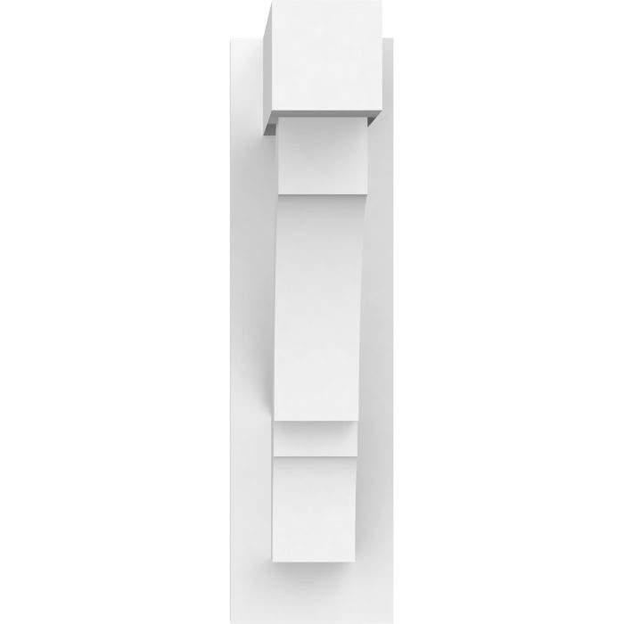 Ekena Millwork Balboa Architectural Grade PVC Outlooker With Block Ends - Image 4