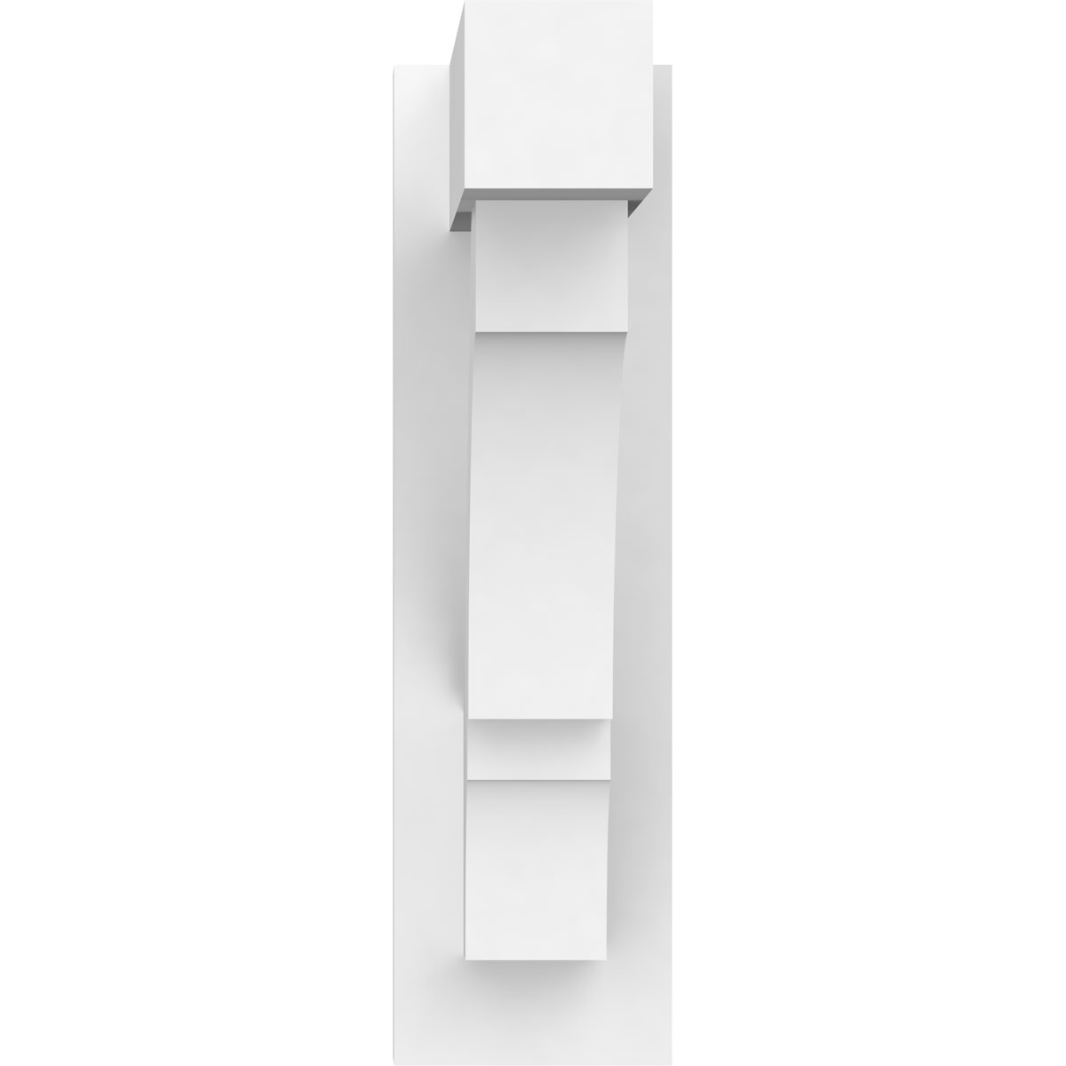 Ekena Millwork Balboa Architectural Grade PVC Outlooker With Block Ends - Image 4