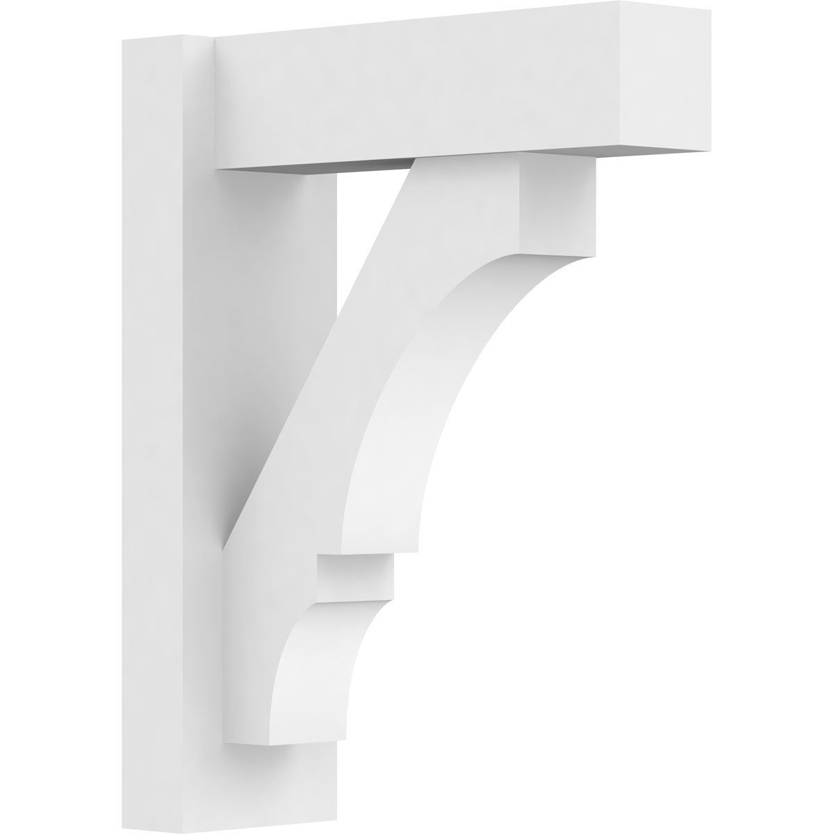 Ekena Millwork Balboa Architectural Grade PVC Outlooker With Block Ends
