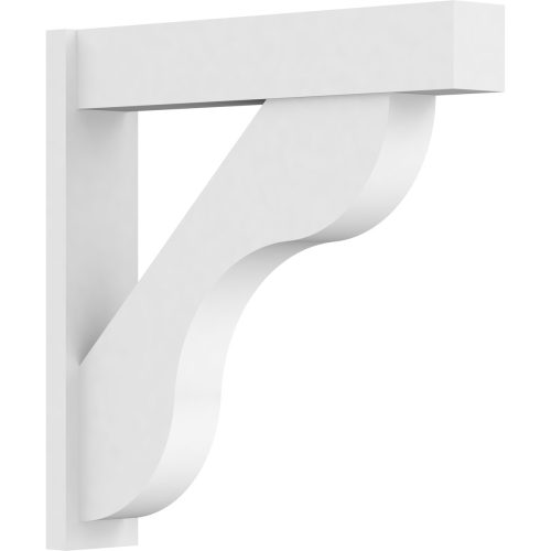 Ekena Millwork Carmel Architectural Grade PVC Outlooker With Block Ends
