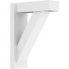 Ekena Millwork Traditional Architectural Grade PVC Outlooker With Block Ends