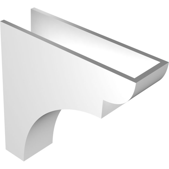 Ekena Millwork Yorktown Architectural Grade PVC Corbel - Image 5