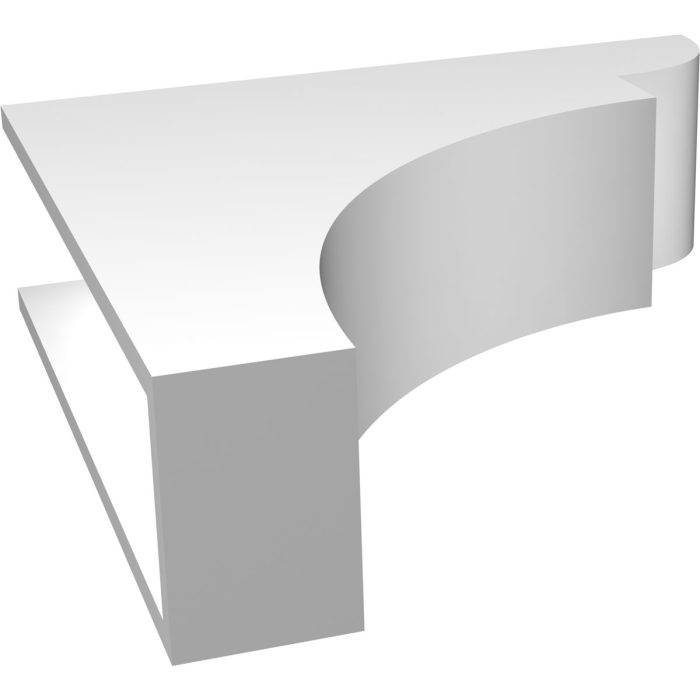 Ekena Millwork Yorktown Architectural Grade PVC Corbel - Image 6