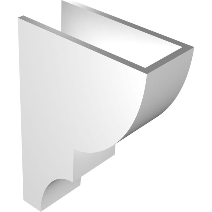 Ekena Millwork Ridgewood Architectural Grade PVC Corbel - Image 5