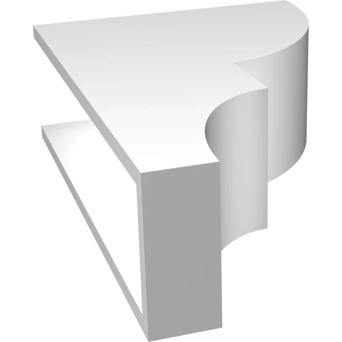 Ekena Millwork Ridgewood Architectural Grade PVC Corbel - Image 6