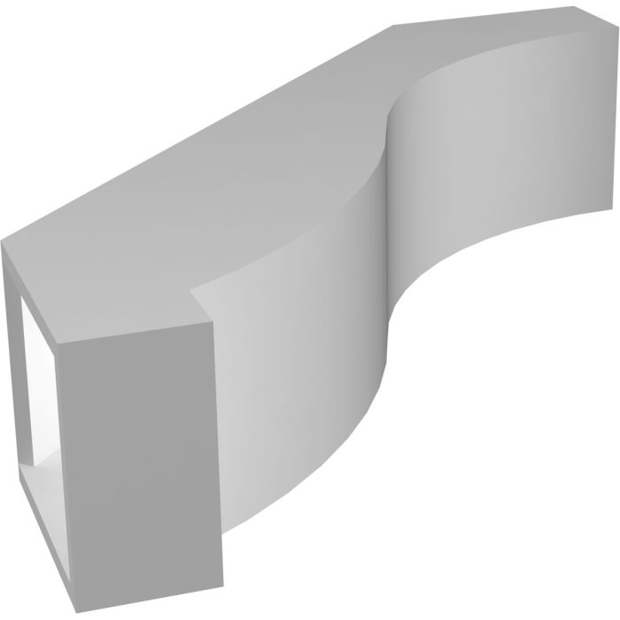 Ekena Millwork Baker Architectural Grade PVC Knee Brace - Image 4