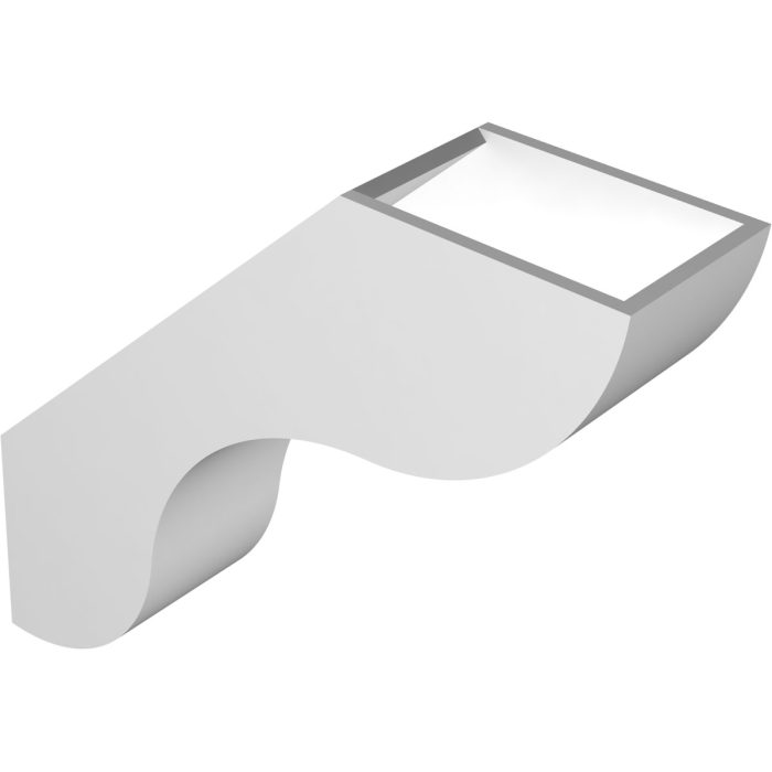 Ekena Millwork Carmel Architectural Grade PVC Knee Brace - Image 4