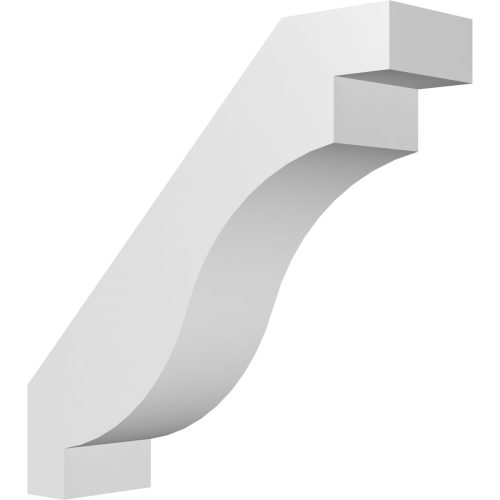Ekena Millwork Copenhagen Architectural Grade PVC Knee Brace
