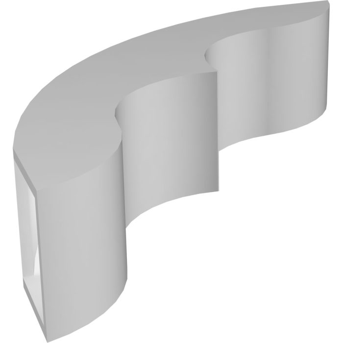 Ekena Millwork Ozark Architectural Grade PVC Knee Brace - Image 5