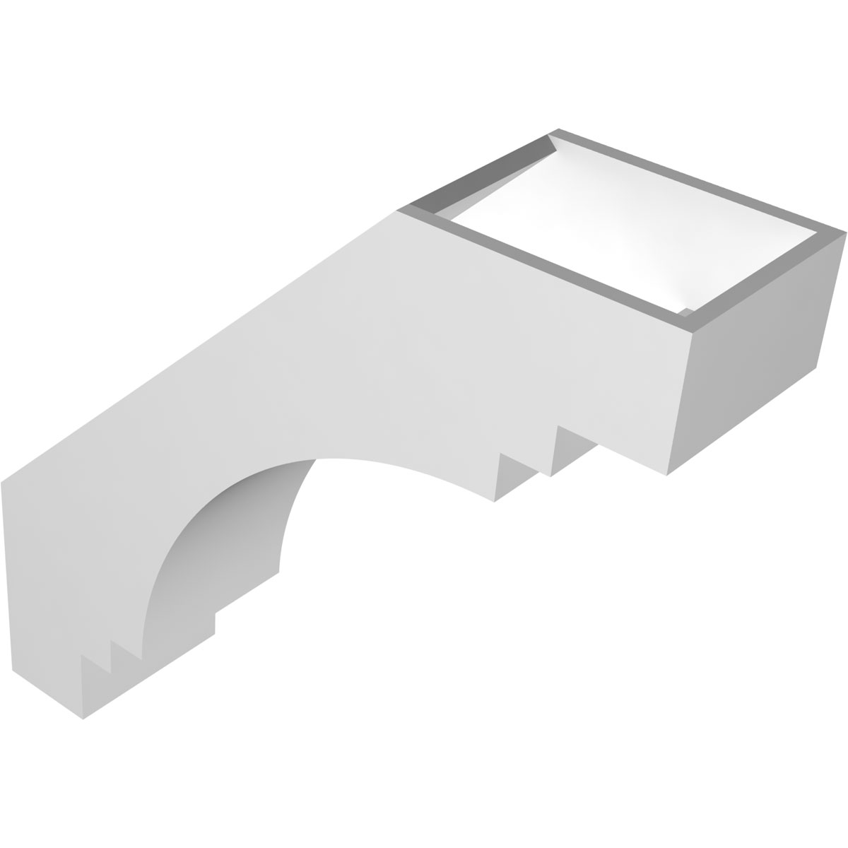 Ekena Millwork Pescadero Architectural Grade PVC Knee Brace - Image 5