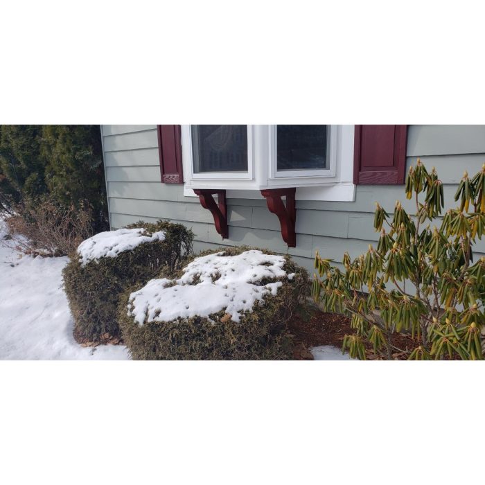 Ekena Millwork Architectural Grade Standard Carmel PVC Bracket - Image 5