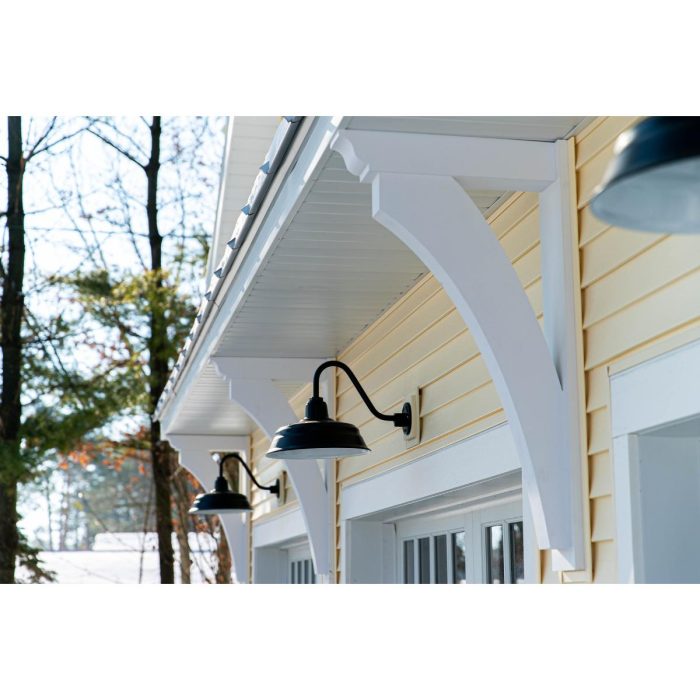 Ekena Millwork Thorton Architectural Grade PVC Outlooker With Traditional Ends - Image 6