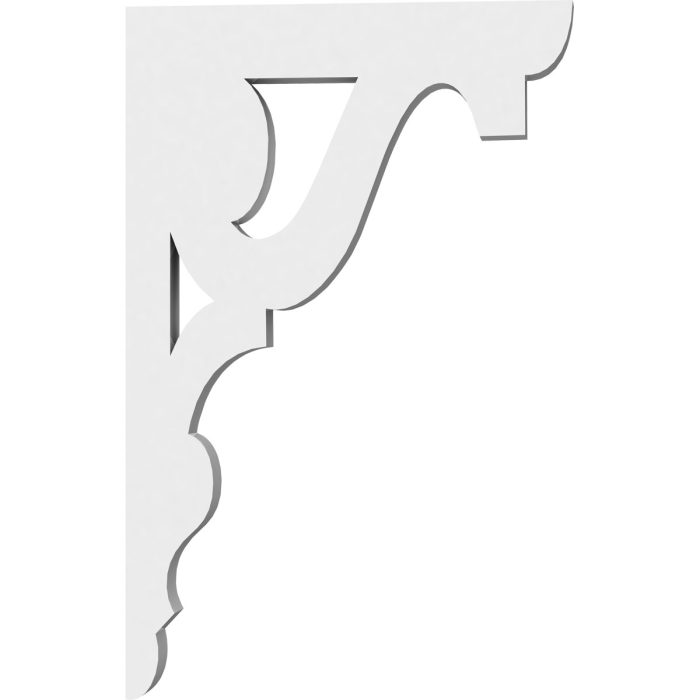 Ekena Millwork Robin Architectural Grade PVC Bracket - Image 3