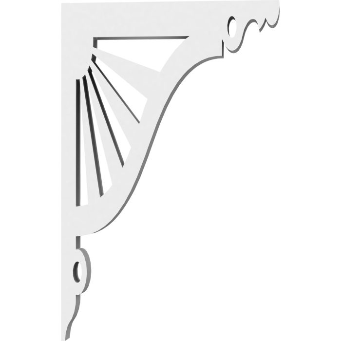 Ekena Millwork Marshall Architectural Grade PVC Bracket - Image 3